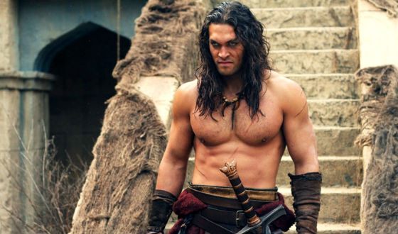 Jason Momoa in the role of Conan the Barbarian
