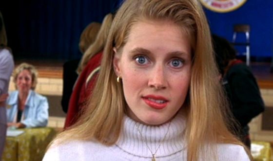 The first role of Amy Adams in a movie («Drop Dead Gorgeous»)