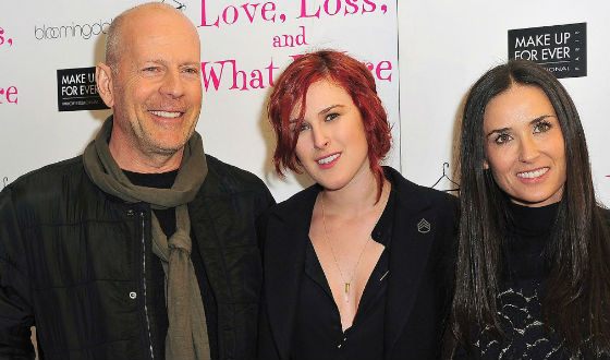 Rumer Willis resembles rather her father than mother