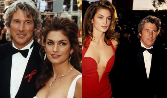 Richard Gere was married to Cindy Crawford