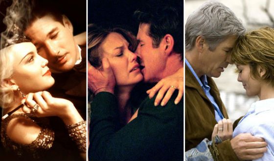 Richard Gere and Diane Lane often shot together