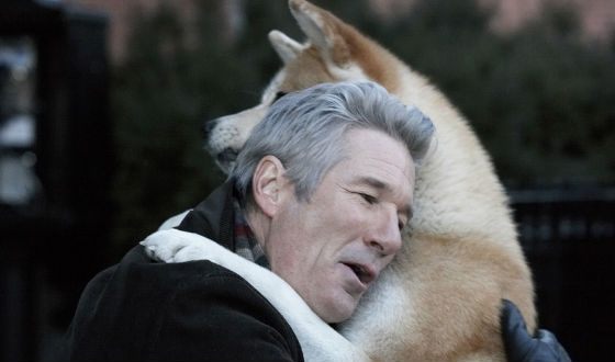 A shot from the Hachi: A Dog’s Tale
