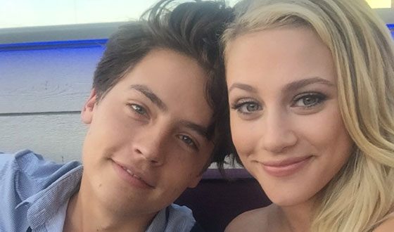 Lili Reinhart and her Cole Sprouse