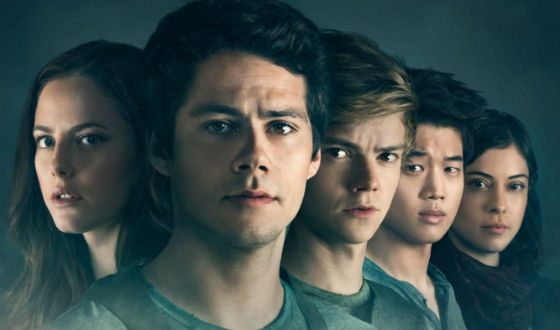 A fragment of the poster for the third episode of «Maze Runner»