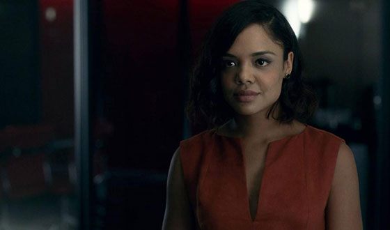 Tessa Thompson in the TV series Westworld Tessa Thompson in the TV series Westworld