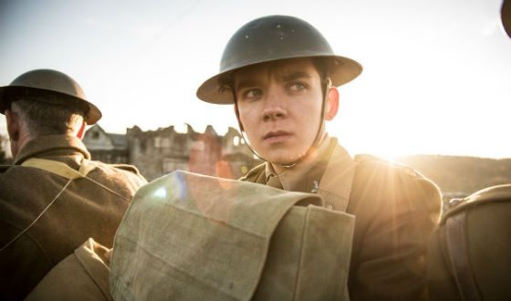 A frame from the movie «Journey's End» about the British in World War I