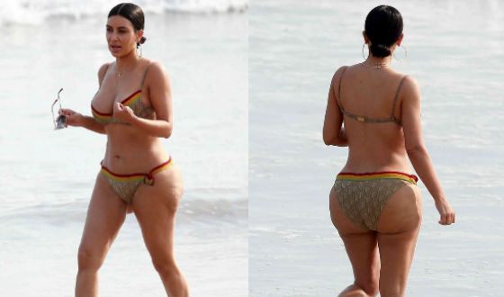 Photo of Kim Kardashian without photoshop has leaked into the Web