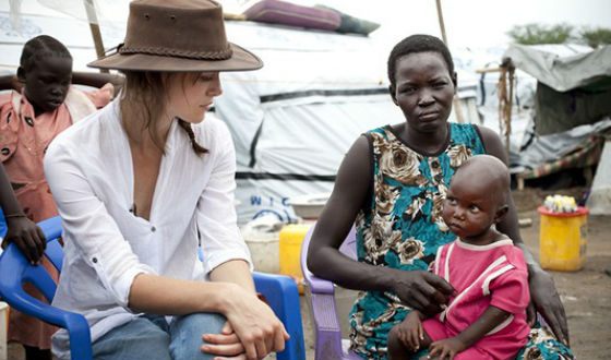Keira Knightley often participates in aiding the residents of the third world countries