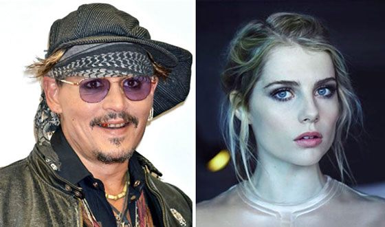 There Were Rumors About Lucy Boynton and Johnny Depp's Relationship
