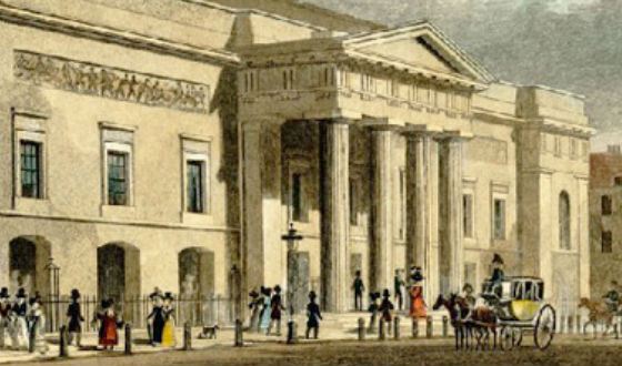 The second building of Covent Garden (1827 )