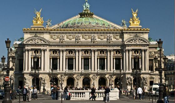 The Paris opera of Charles Garnier