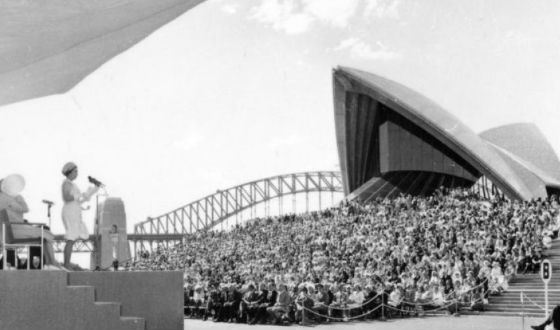 The Sydney Opera House’s opening, 1973