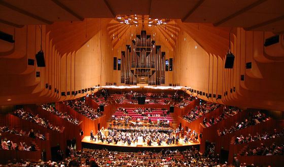 This is how the most famous Australian opera house looks inside