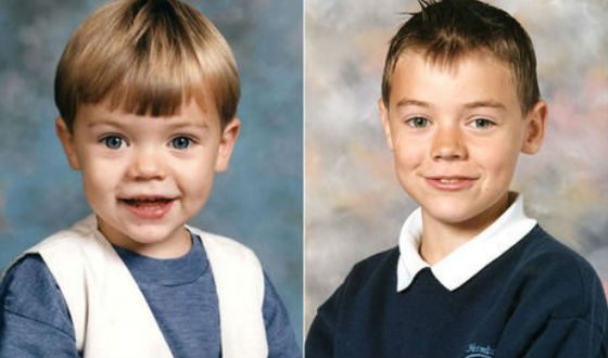 Harry Styles in his childhood