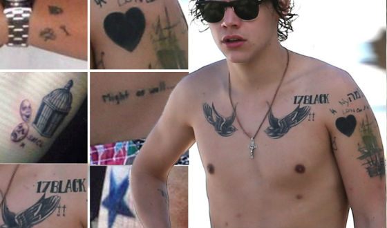 Harry Styles tattoos