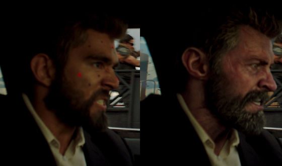Jackman was artificially aged for “Logan”