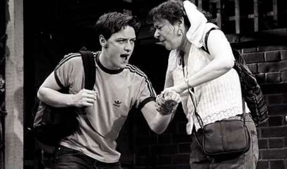 Young McAvoy at the PACE theatre (2001)