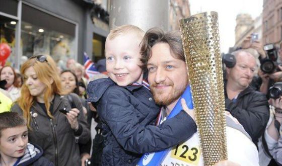 James McAvoy’s son is called Brendan