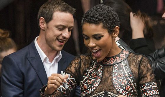 The entire film crew knew about McAvoy’s and Alexandra Shipp’s romance