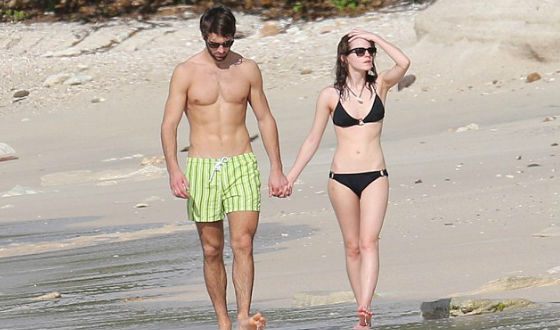 Emma Watson and her ex-boyfriend Matthew Janney