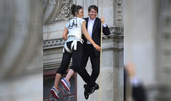 On the set of Mission Impossible 5