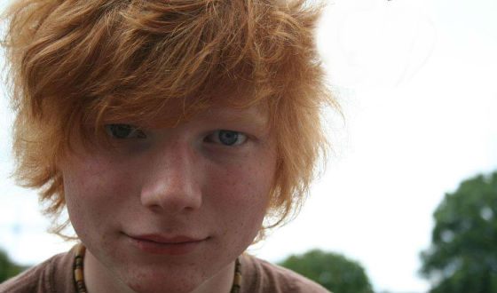 Redhead Ed Sheeran is half Irish