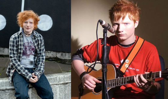 The first concerts Ed Sheeran gave a schoolboy