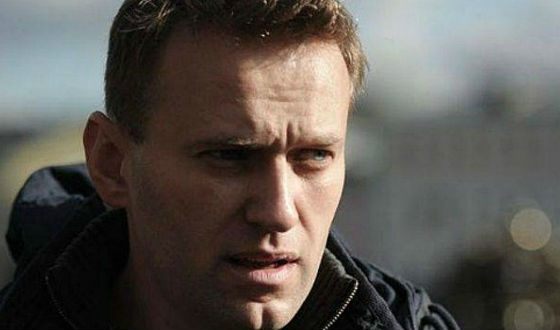 The Russian anti-corruption protest leader Alexei Navalny