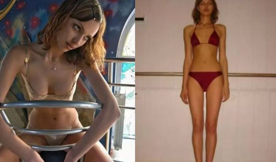 Irina Shayk became a lingerie model