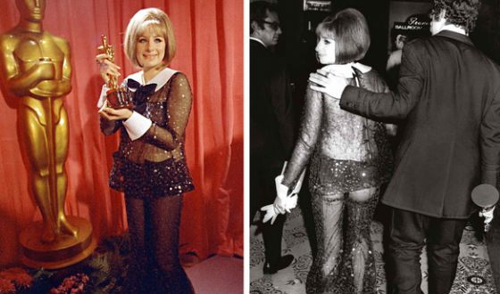 Oscars 1969: Barbara Streisand and her candid attire