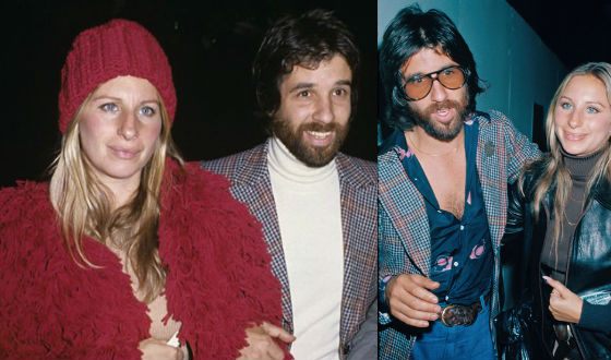 For 8 years Streisand had love-affairs with a hairdresser John Peters