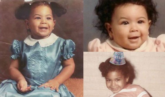 Beyoncé 's photos as a baby
