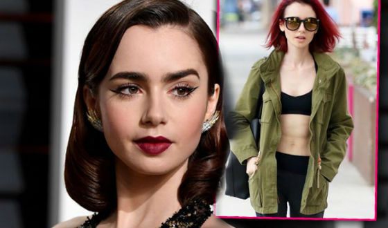 Lily Collins had to lose weight for the filming of «To the Bone»