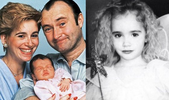 Lily Collins’ baby photo 