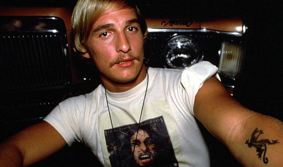 McConaughey’s first role – Wooderson from the «Dazed and Confused»