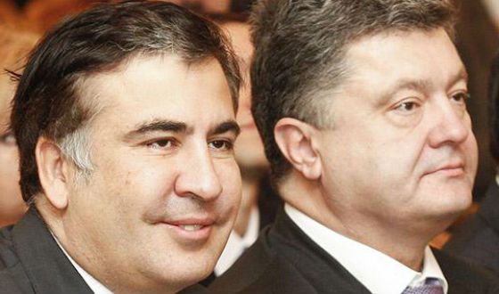 Poroshenko and Saakashvili are familiar since studying at the University