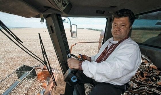 Petro Poroshenko is an owner of the Roshen confectionery holding