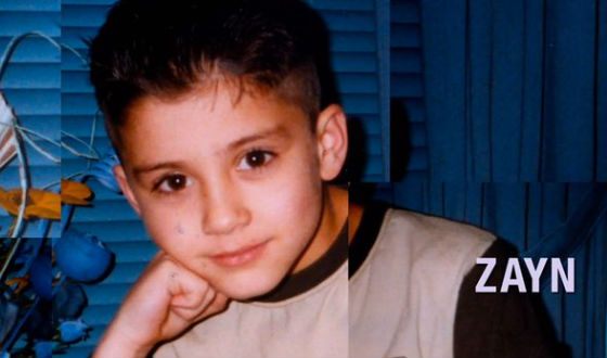 Zayn Malik in his childhood