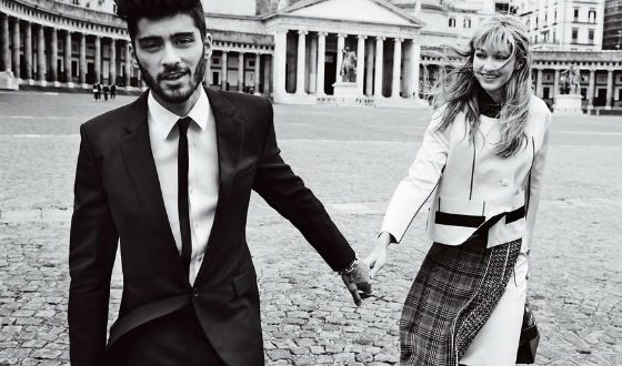 Zayn Malik and Gigi Hadid for Vogue (2016)