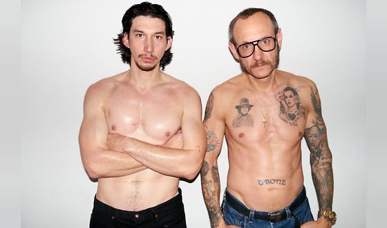 Co-starring with Terry Richardson in the TV series Girls Co-starring with Terry Richardson in the TV series Girls