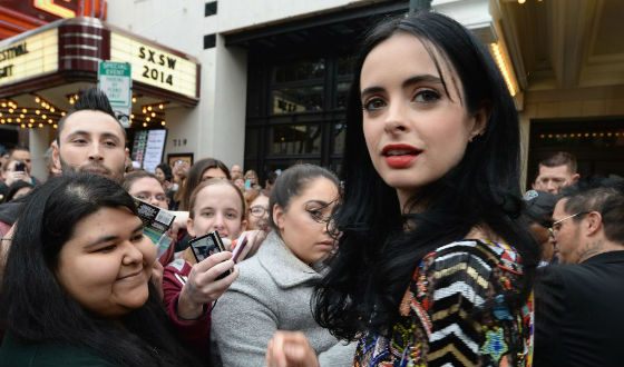 Krysten Ritter at the premiere of Veronica Mars (2014) Krysten Ritter at the premiere of Veronica Mars (2014)