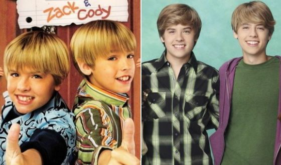 The series «The Suite Life of Zack & Cody» made brothers Sprouse famous