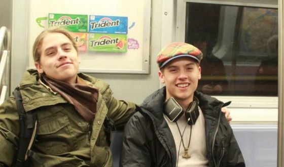 Sprouse Brothers in the New York subway