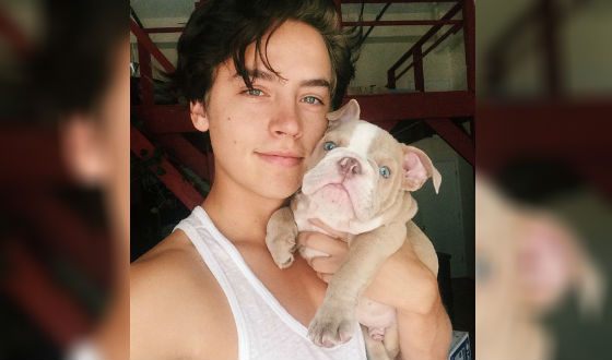 Cole Sprouse’s dog called Bubba