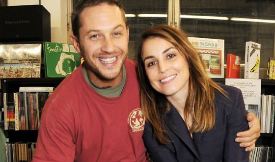 Noomi Rapace and Tom Hardy are good friends
