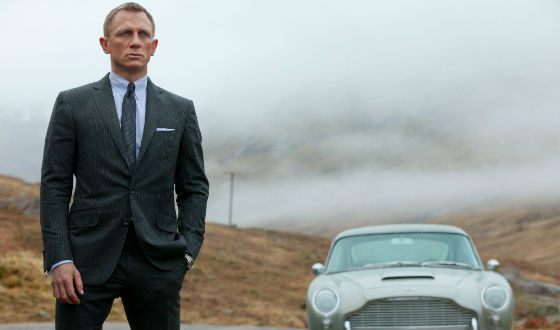 Shot from the film Skyfall