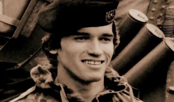 Arnold Schwarzenegger in the Army