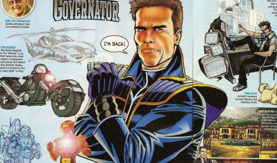 Stan Lee from Marvel Wanted to Create a Comic Book about Schwarzenegger Titled «The Governator»