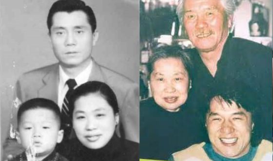 Jackie Chan's parents