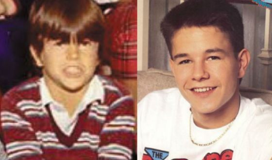 Mark Wahlberg as a child